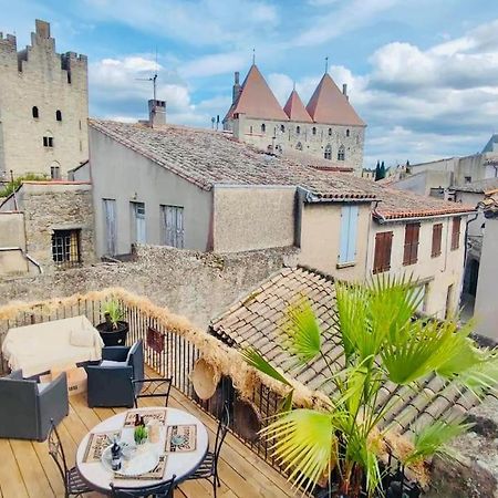 Le Rendez Vous - Parking Gratuit Apartment Carcassonne Bagian luar foto
